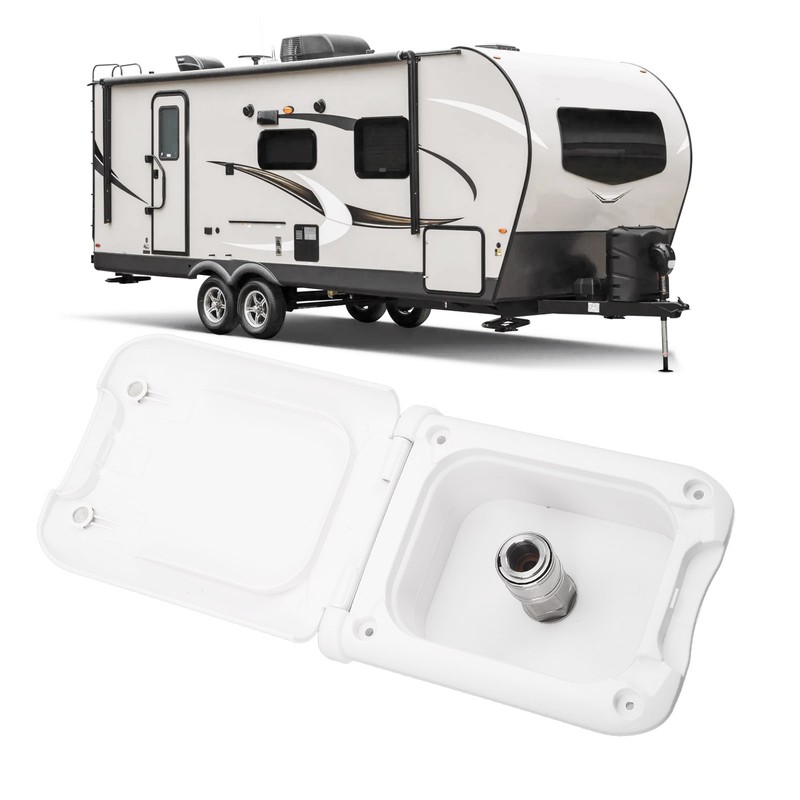 RV Water Inlet Hatch with Magnetic Cover High Hardness Wearproof