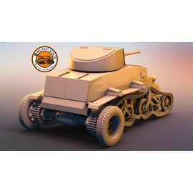 IDAP Technology 1/72 New Zealand Scofield Tank Resin Kit PD72226 (Tank)