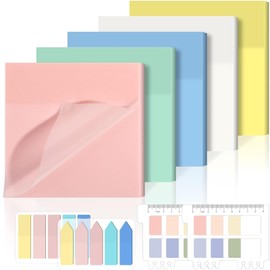 Juego de Marcadores de Página, Contiene 570 Pestañas de Índice Adhesivas, Colores Surtidos Fichas De Archivos para Escribir y Clasificación de Archivos, Juego de Marcadores de Página