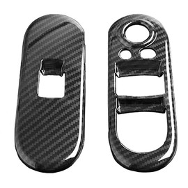UNICUS Carbon Effect Window Control Panels 2X for Mini Cooper S F57 Convertible 2015-on