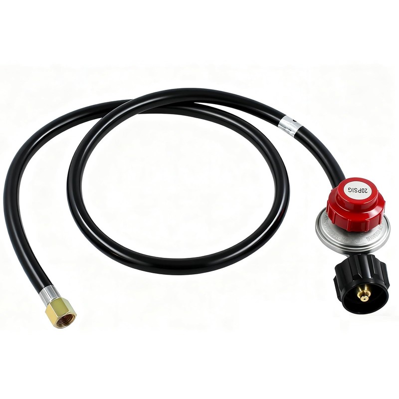 MCAMPAS High Pressure Cast Iron Propane Burner Head with 20