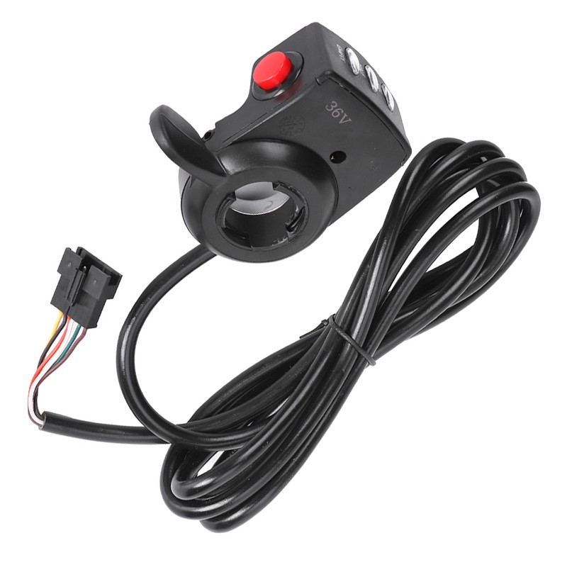 36V Plumbic Acid Electric Quantity Display Speed Regulation Thumb Throttle