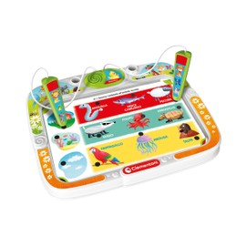 Clementoni Sapientino Animals Educational Game with Talking Pens Children 3-6 Years with 16 Cards and More than 32 Activities to Discover the Wildlife, Made in Italy, Italian Language, 16474