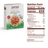Jovial Whole Grain Brown Rice Pasta Variety Pack (Penne, Fusilli,