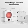 Vstranics 9mm Laser Training Cartridge and Target Kit