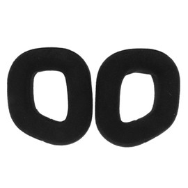 Hs80 RGB Earpads, Hs80 Almohadillas Memory Foam Ear Cushions, Noise Blocking Headset Ear Pads, Hs80 RGB Ear Pads - Set of 2 - Black for Gaming, Breathable Flannel, Easy Installation, Suitable for