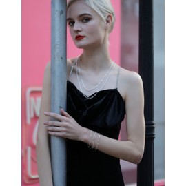 925 Sterling Silver Paperclip Chain Bracelet 4mm Silver Bracelet for Women Men Silver Bracelet 6.5-9 Inches (Silver 4mm, 8)