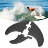 Surfboard Fins Replacement PVC Left Middle Right Surf Fins for