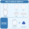 SGHLDE for Tamagotchi Connection V3 Case, Clear Hard PC Drop-Proof