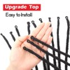 BOHOBABE 12 Inch Thin Synthetic Dreadlock Extensions 0.6cm 20 Strands