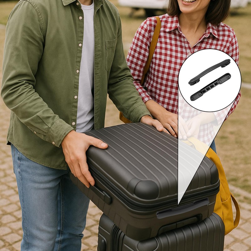 Huybaa Suitcase Handle Replacement, Luggage Suitcase Handle, Plastic Replacement Handle,