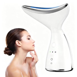 Aparato Facial de Alta Frecuencia con Rodillo de Jade y LED Triple