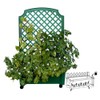 Exaco 1.416Green Calypso Trellis, Green planters