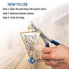 OdontoMed2011 Split Ring Opening Pliers Stone Setting Jewelry Beading &