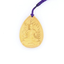 不動明王 Thirteen Buddhas 菩提 Leaves Shape 4 cm Tsuge