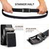 Frentree Men's Automatic Leather Belt with Ratchet, 35 mm Genuine
