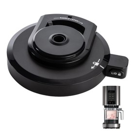 Outer Bowl Lid for Ninja NC301 Ice Cream Maker, Reusable Ninja Creami Replacement Lid, Compatible Ninja NC299AMZ/NC301/NC300/NC201/NC101 Series (NO Paddle),Ninja Creami Replacement Parts