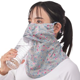 PDP PTA-M09 Non-Stuffing Repeated Washable, Sun Shade, UV Protection, Sun Protection, Prevents Sunburn, gray (light gray)