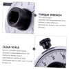 Operitacx Adjustable Torque Wrench Gauge for Accurate Angle Measurement Durable