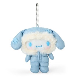 Sanrio 247529 Mascot Holder (Fuwapuku Winter) Cinnamon Roll Key Chain