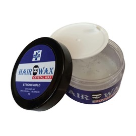 Dr Kleenz Crystal Hair Wax | Strong Hold | Vitamin Enriched | Hair Styling Wax 100 gm (50 Gm x 2)