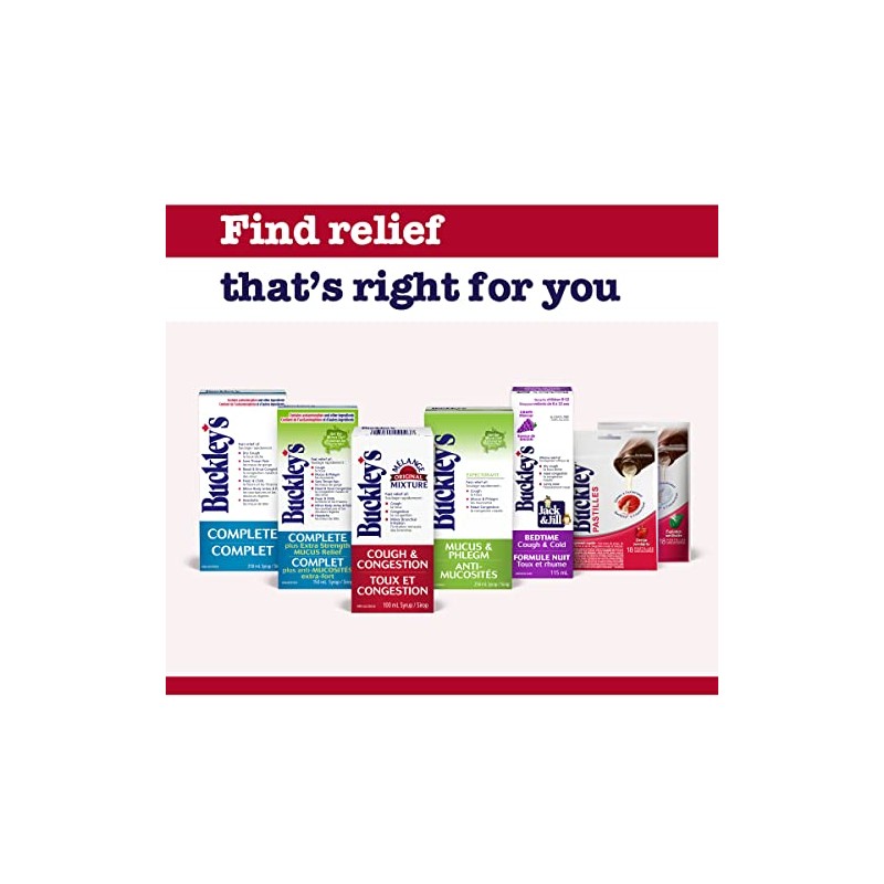 Buckley's Buckley's Lozenges for Cough and Congestion Relief, 18 Count,