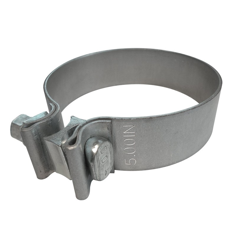 ROADFORMER 5 inch Exhaust Clamp Narrow Band Clamps - Aluminized