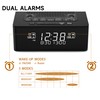 iTOMA DAB, DAB+/FM Radio Alarm Clock with 40 Preset Stations,