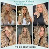 13x4 Lace Front Wigs Human Hair Ombre Brown to Blonde