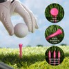 FINGER TEN Golf Tees Wood Long 4 Inch Value 50