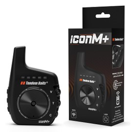 Tandem Baits ICON M+ Receiver, Professional Fishing Accessories for Carp Fishing, For Up To 5 Bite Indicators, Receiver with Torch Function, High Sensitivity, Bite Alarms Carp Fishing