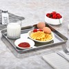 LOLYKITCH Stainless Steel Baking Sheet Set of 3,Cookie Sheets for
