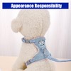 PHCOZY 1 x Adjustable Rabbit Harness, Rabbit Lead for Dwarf
