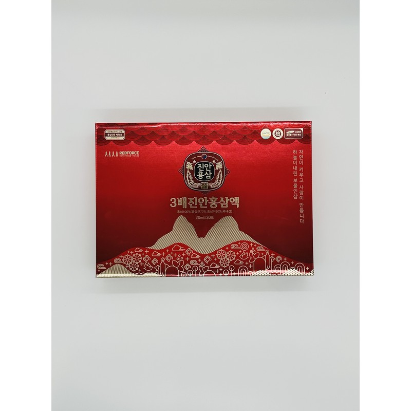 Ecopanax 3x Jinan Red Ginseng Liquid (20ml x 30 packets)