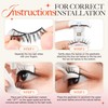LASHVIEW Magnetic Eyelashes with Applicator,Reusable Soft Magnetic Eyelashes Natural Look,