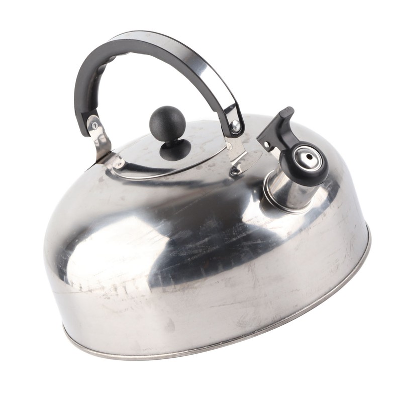 3L Stainless Steel Whistling Tea Kettle Fast Heating One Touch