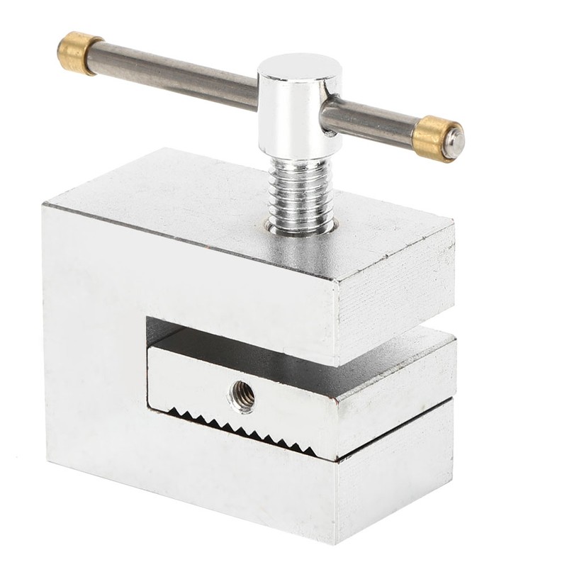 Straight Single Tooth Clamp Stainless Steel Push Pull Force Fixture