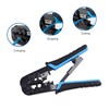 Cable Matters Modular RJ45 Crimp Tool (crimpadora Ethernet) con cortador