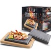 Artestia Lava Stone for Steak with 2PCS Stones, Hot Rock