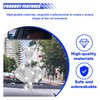 smilfuy Bling Elephant Diamond Car Mirror Interior Hanging Ornament, Lucky