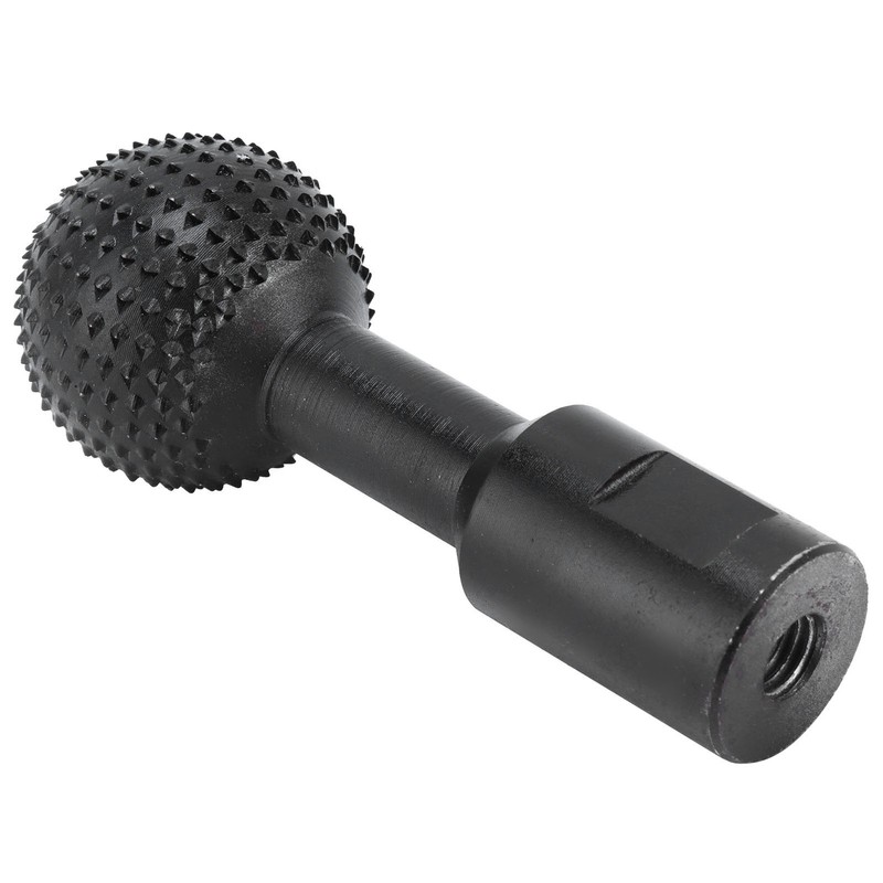 10mm Spherical Rotary Burr Wood Carving Drill Head Carbon Steel