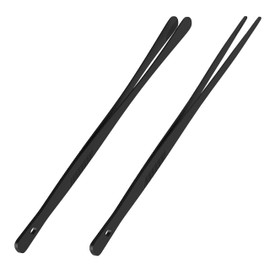 tifanso Tifanso Kitchen Tongs for Cooking - 2PCS 12" Stainless Steel Cooking Tongs Tweezers, Metal Fine Kitchen Utensils with Precision Serrated Tips, Professional Chef Tweezers for Serving, BBQ, Pasta, Salad