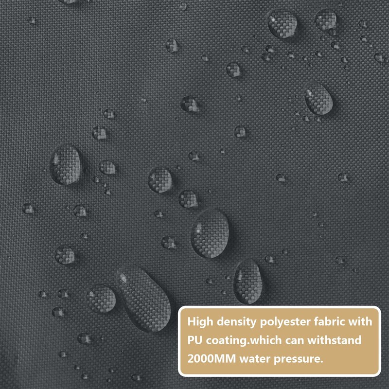 Awning Waterproof, Rectangular with Eyelets, Wind and 95% UV Protection,