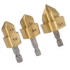 3 Piece Set PPR Lifting Drill Bit - 1/4 Inch