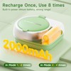 Lonlown 50kHz Cordless Ultrasonic Retainer Cleaner Machine Rechargeable Portable Wireless