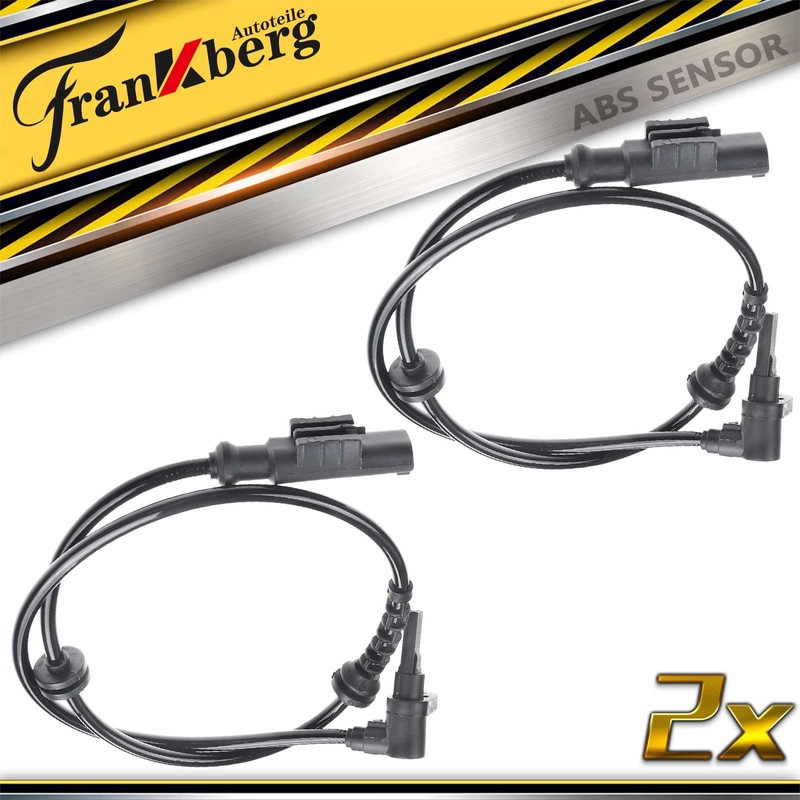 2x ABS sensor wheel speed rear axle for Punto/Punto Evo