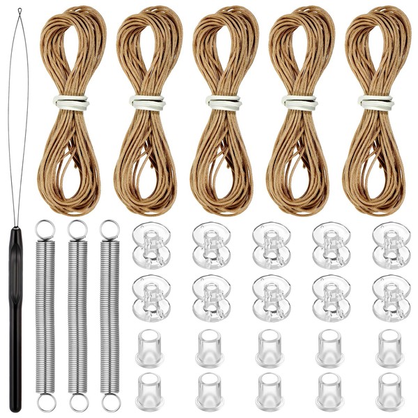 Alrhso Rv Window Shade Repair Kit for Camper Window Pleaded