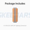 GKEEMARS 4Pcs Lever Wire Connectors, Wire Splicing 20 Conductor Connectors