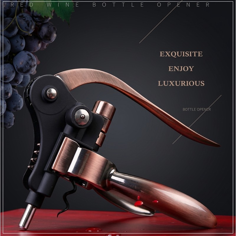 9-Piece Wine Opener Set with Wooden Gift Box – Stainless