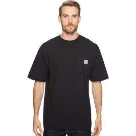 CarharttmensLoose Fit Heavyweight Short-Sleeve Pocket T-ShirtBlack3X-Large